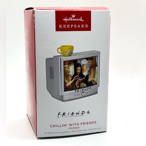 Hallmark Keepsake Friends TV Ornament - Silver and Yellow